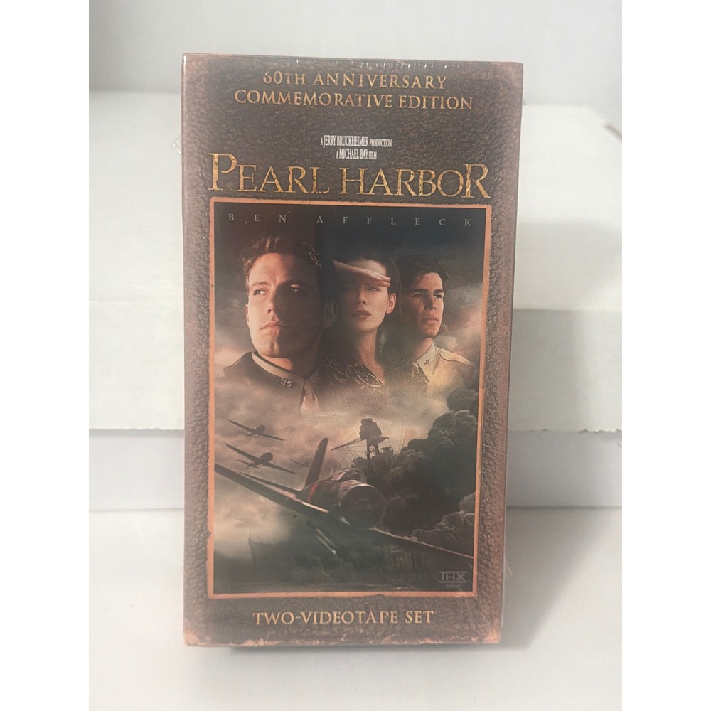 Pearl Harbor 60th Anniversary Commemorative Edition VHS 2-Tape Set New Sealed